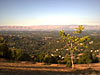 View from atop Mountain Winery