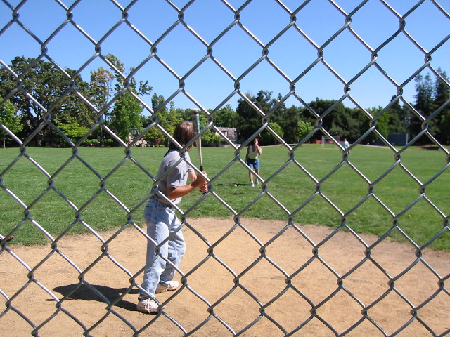 Playing ball