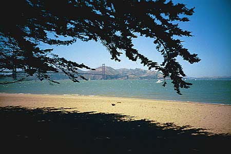 golden gate bridge, san francisco, july 2002